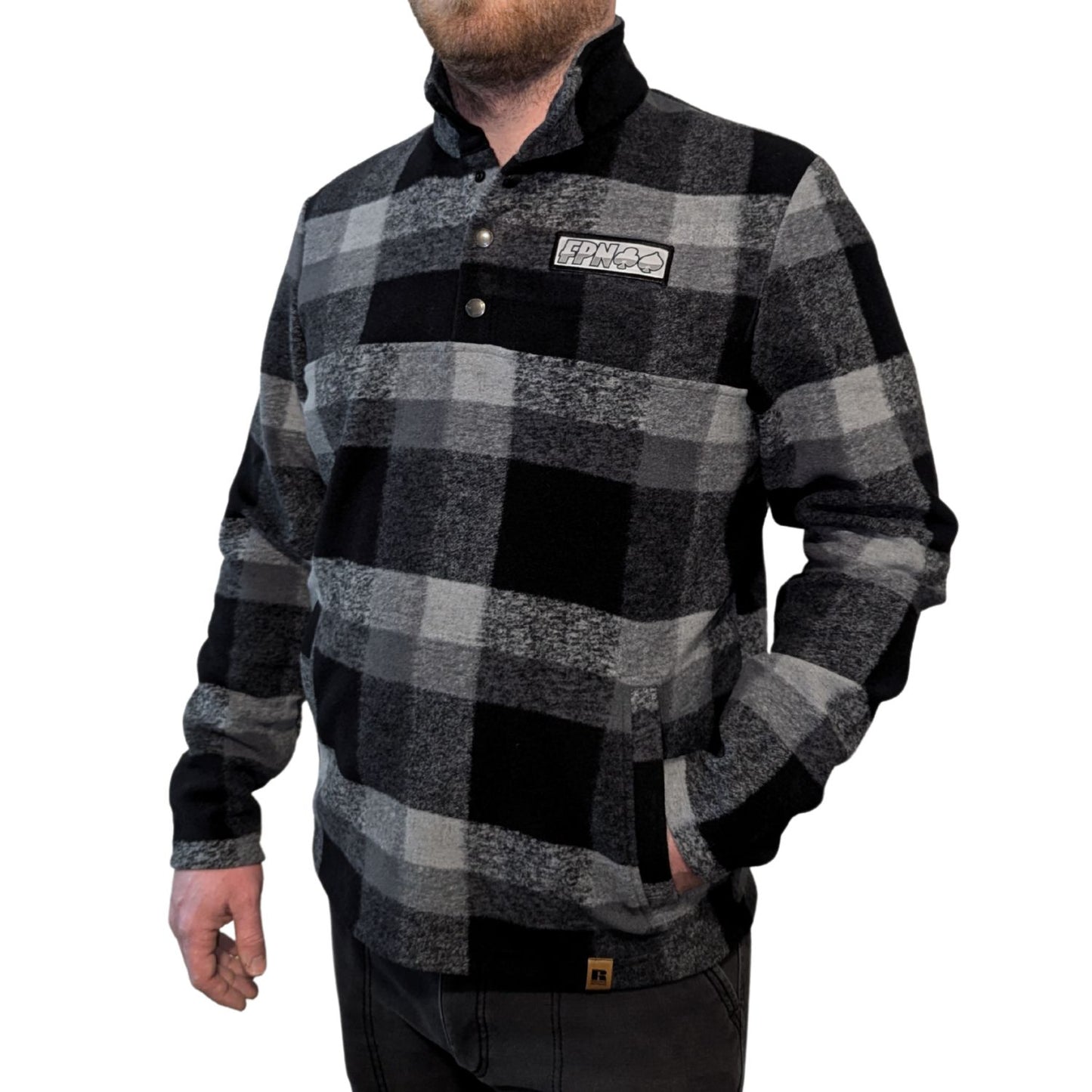 Russell Outdoors Plaid Pull over