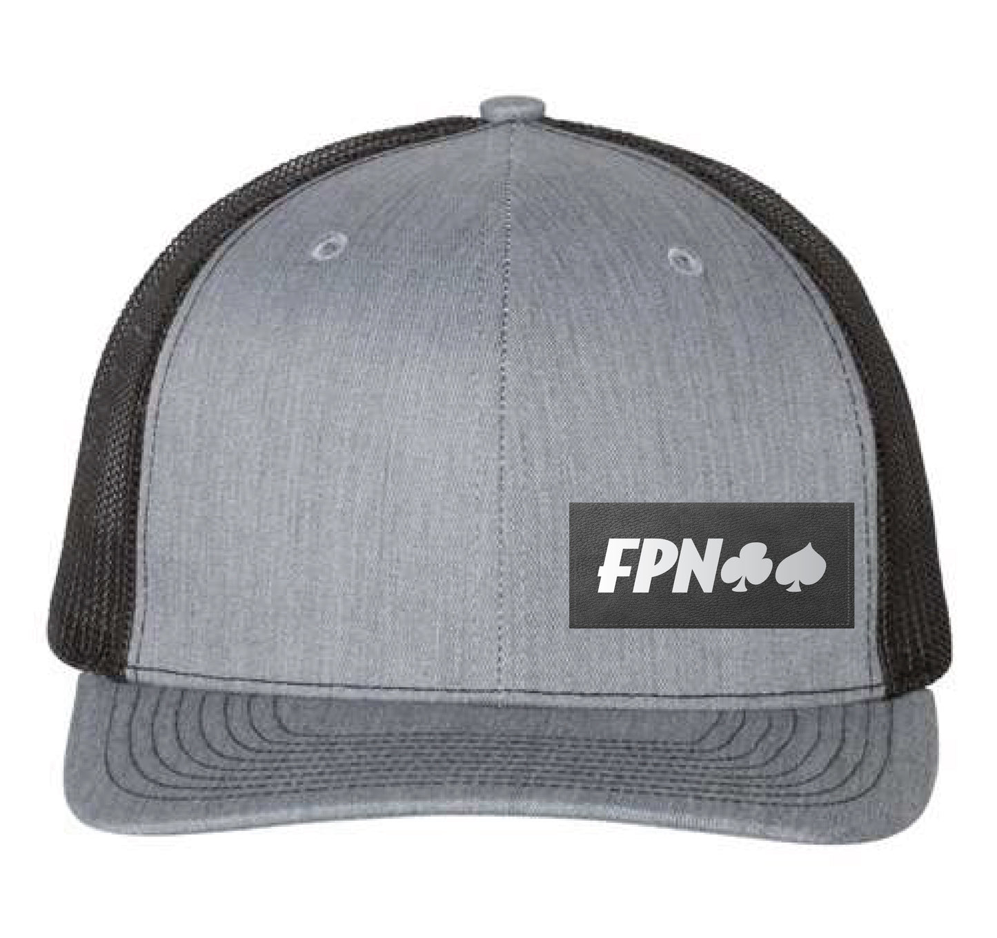 Gray Trucker Hat w/FPN Patch