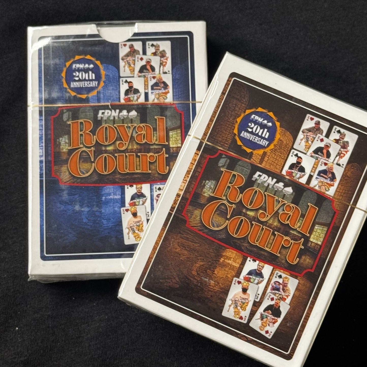 Royal Court - 20th Anniversary Edition Playing Cards (1 pair - 2 decks) **IN STOCK**