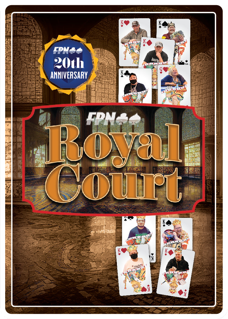 Royal Court - 20th Anniversary Edition Playing Cards (1 pair - 2 decks) **IN STOCK**