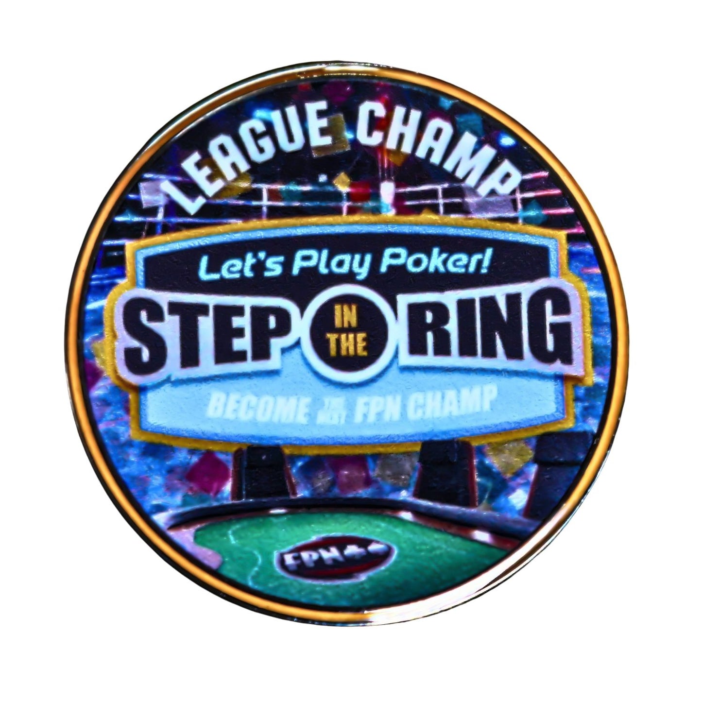 Step In The Ring - League Champ Medallion
