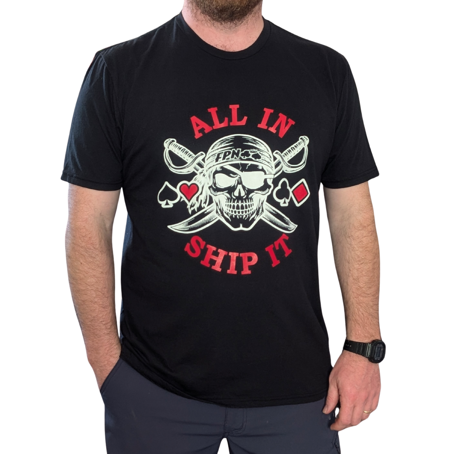T-Shirt "Captain's Table"-ALL IN Ship It
