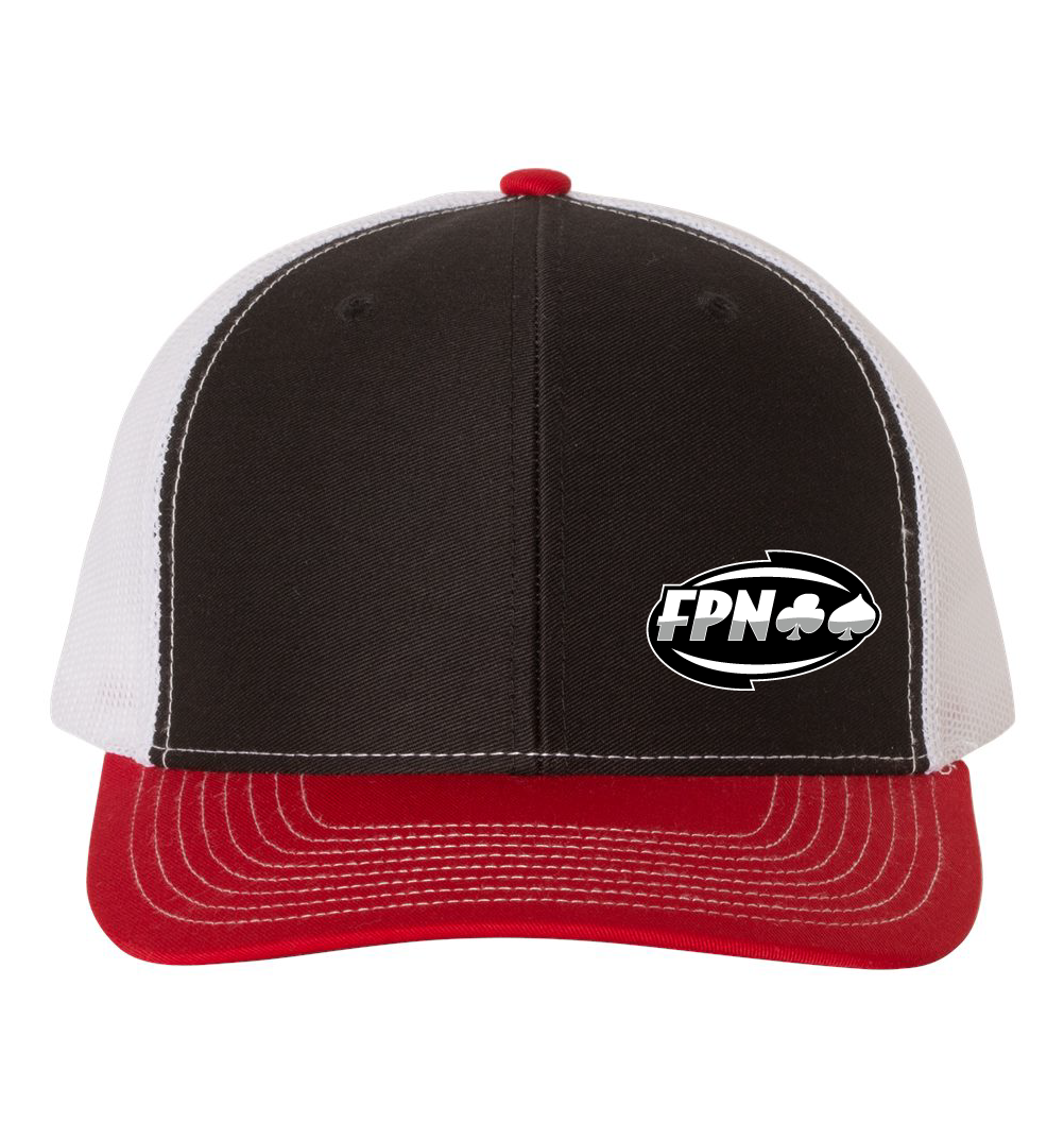 Trucker Hat – FPN Edition (black/red/white)