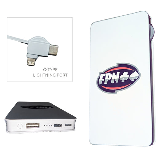 Portable Charger (white)